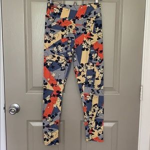 Lularoe Disney Antique Style Mickey Mouse Leggings